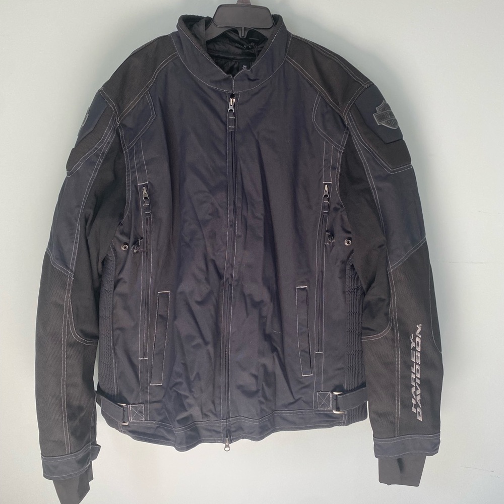Harley-Davidson Black Performance Jacket with Protective Elements